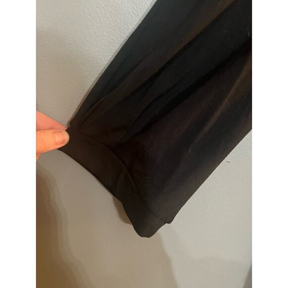 Eloquii plus size black 3/4 sleeve top womens 16 NWT - Picture 3 of 9